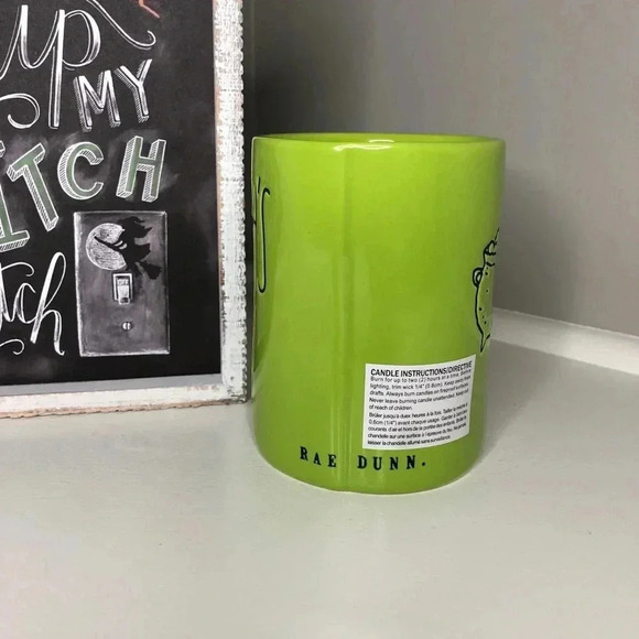 Rae Dunn Witch’s Brew Caramel Apple Scented Candle - Picture 4 of 7
